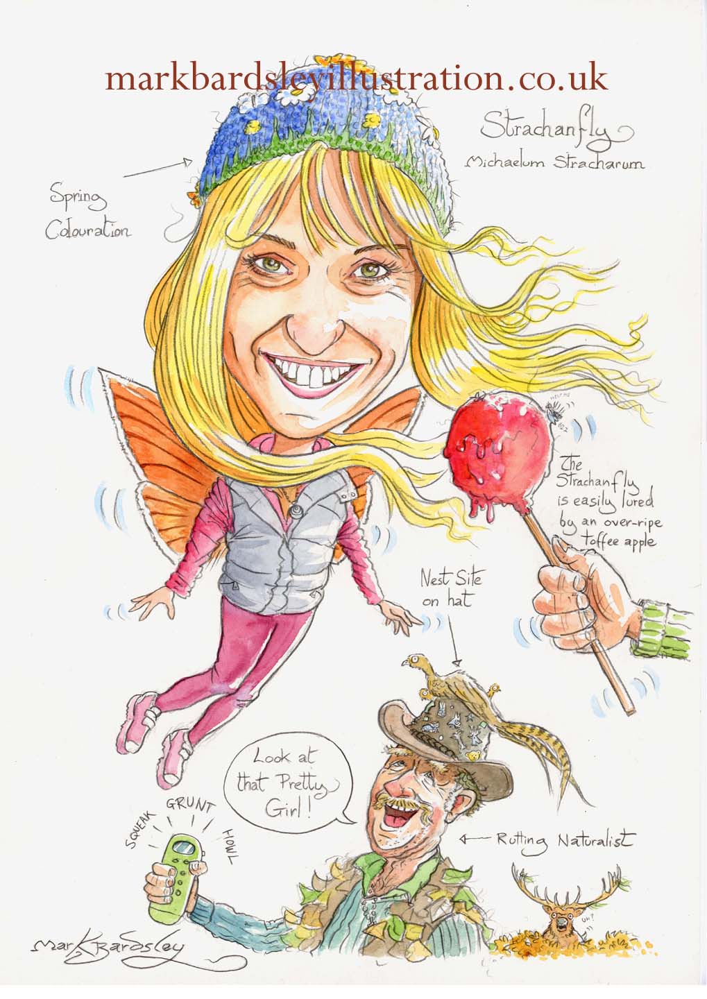 michaela strachan cartoon