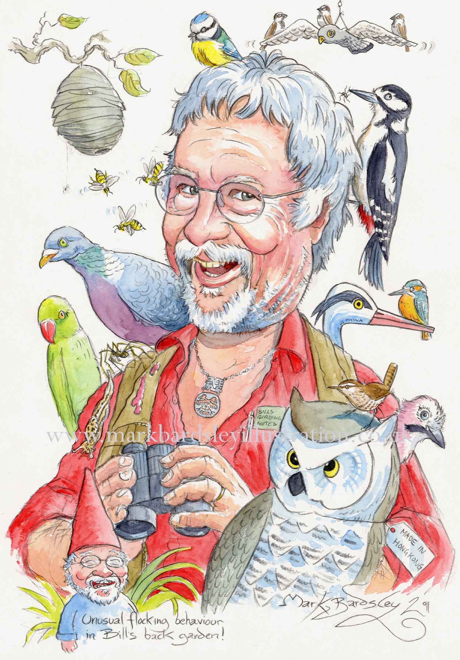 bill oddie cartoon